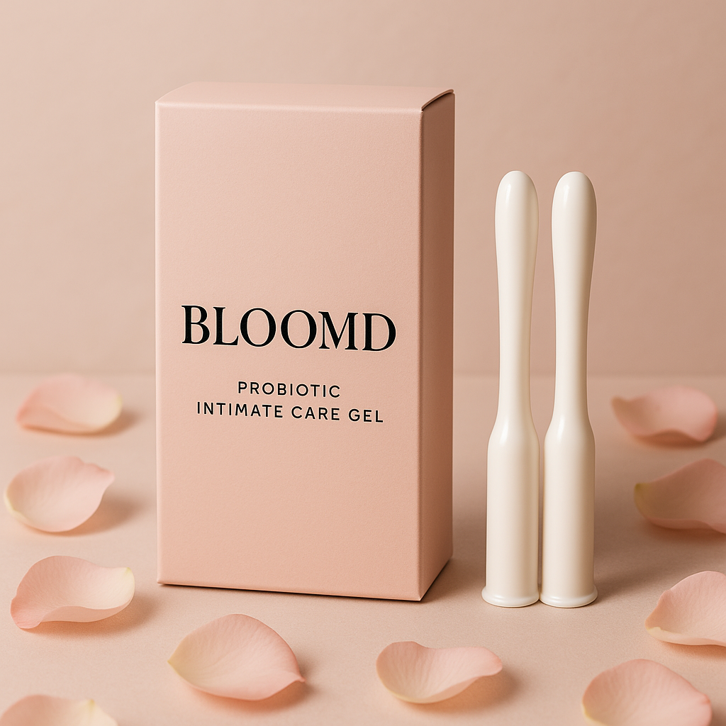 BLOOMD Probiotic Gel - Main (Black Logo)